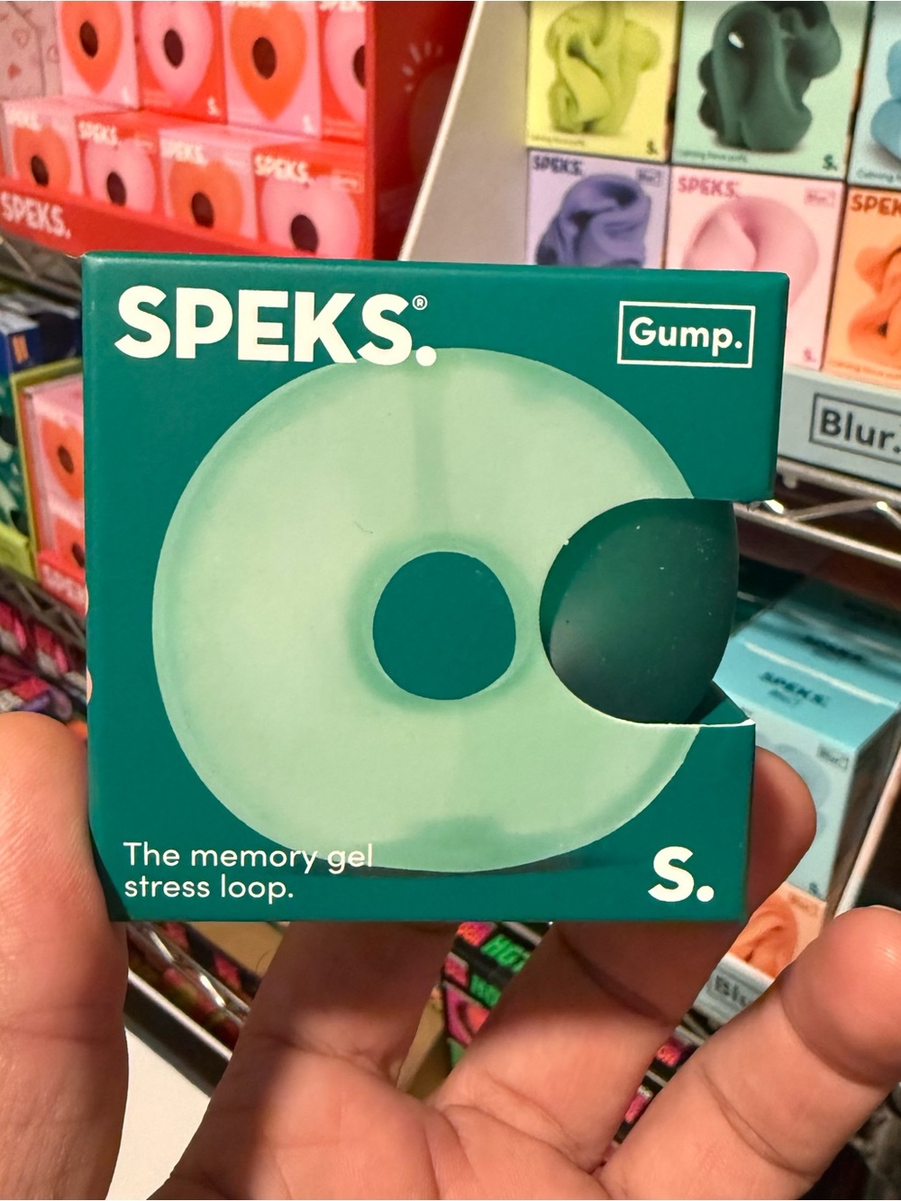 Gump Memory Gel Stress Loop - Mint Green